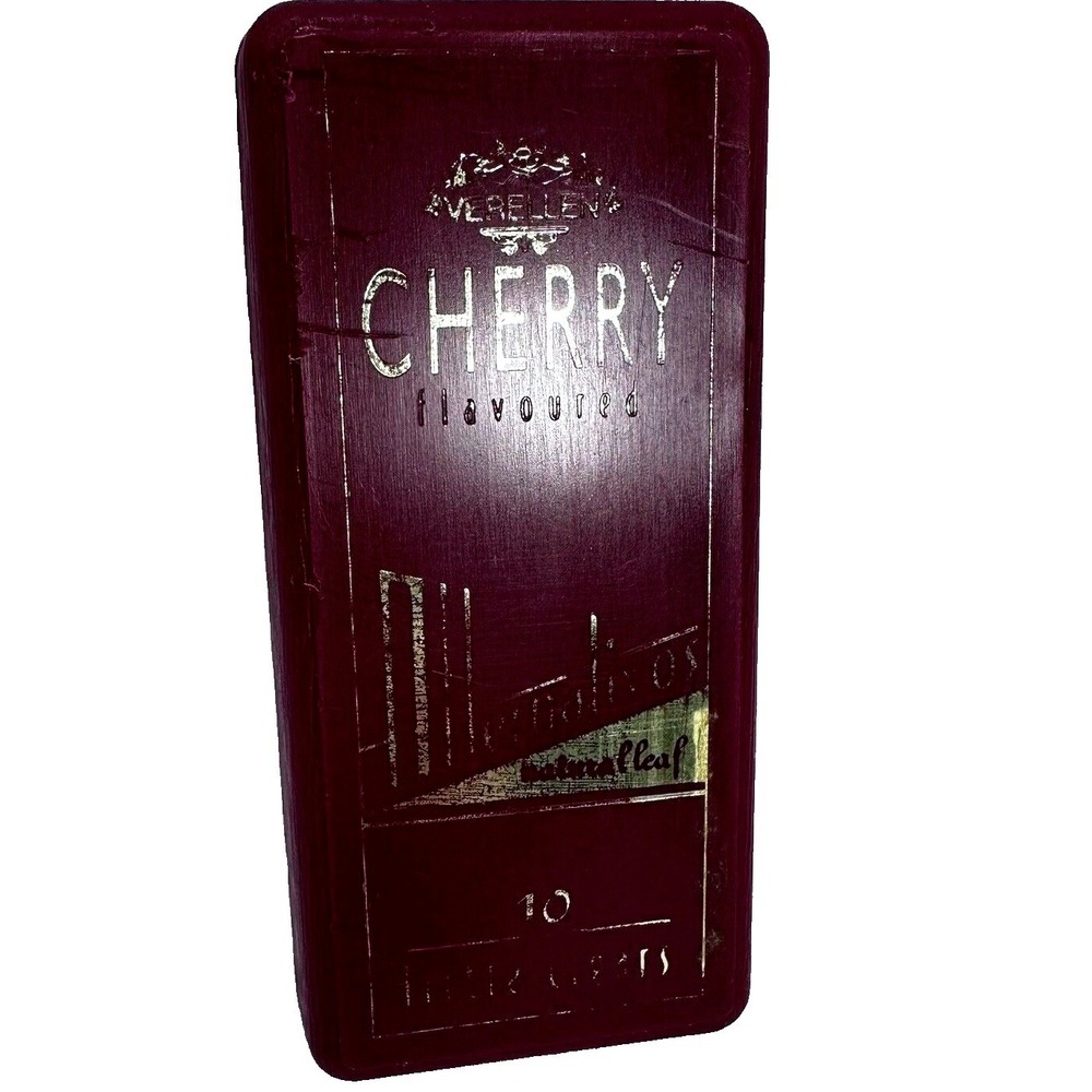 Abrellena Cherry Flavored Natural Leaf Cigarettes 10 Count‎ Tin - Picture 2 of 9